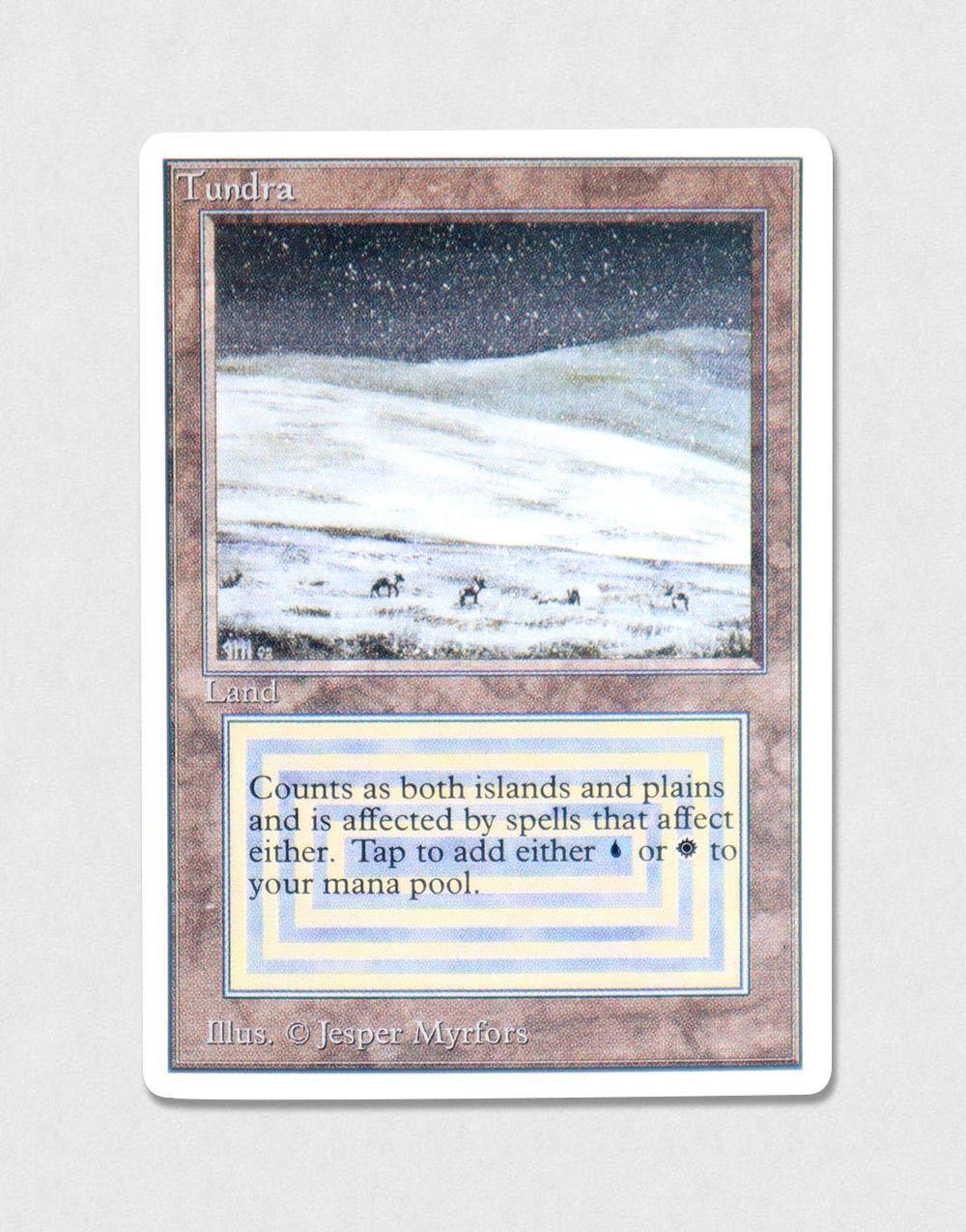 Tundra マジック：ザ・ギャザリング 土地カード Tundra · Summer Magic