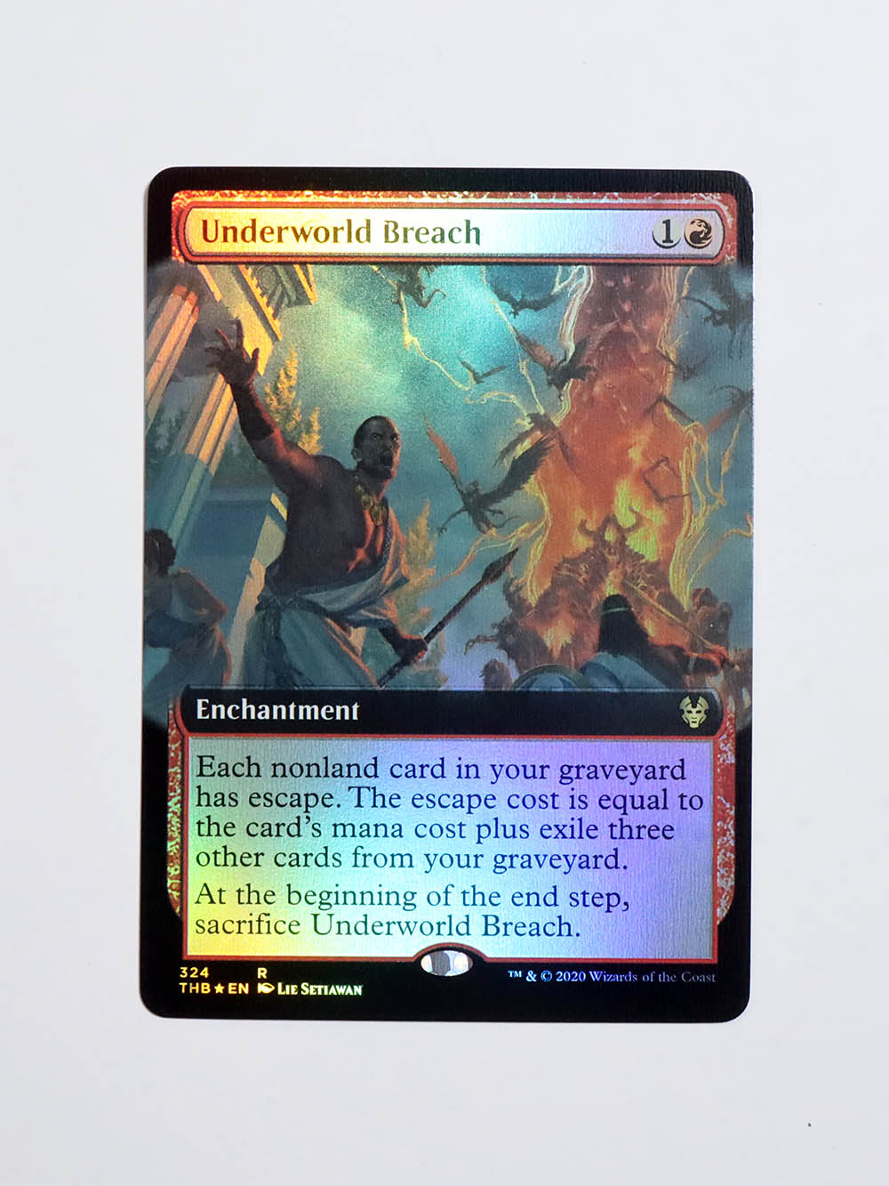 MTG 死の国からの脱出 拡張アート英語版FOIL mtg 英語 foil 死の国から