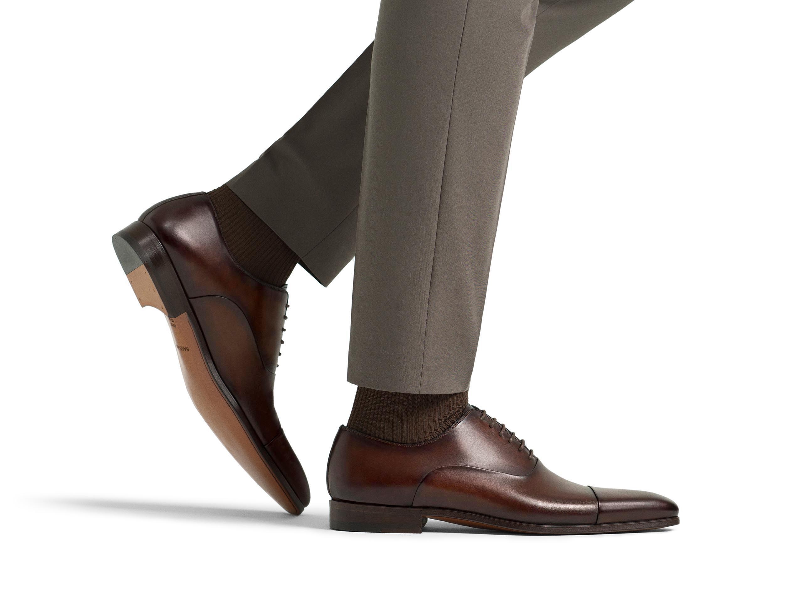 Corey Men's Cap Toe Oxfords | Magnanni