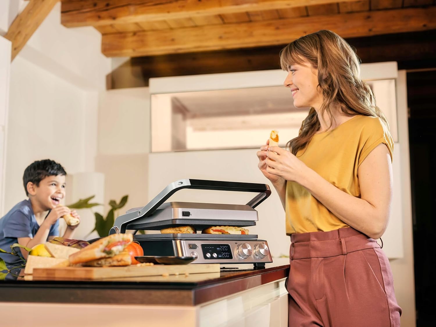 BRAUN MultiGrill 7 Contact grill CG 7040 Black/Stainless Steel