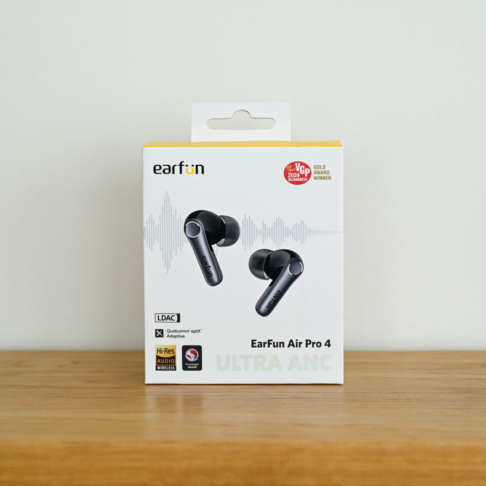 EarFun Air Pro 4をレビュー！便利な機能が全部そろった低価格