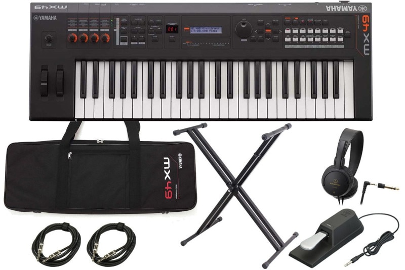 YAMAHA ヤマハ / MX49 BK【数量限定！スタートセット