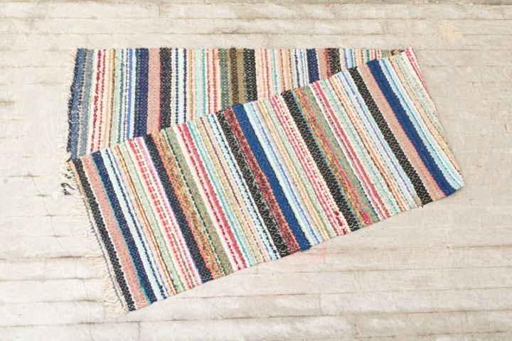 北欧家具 talo フィンランド製 トラースマッタ （裂き織りマット）