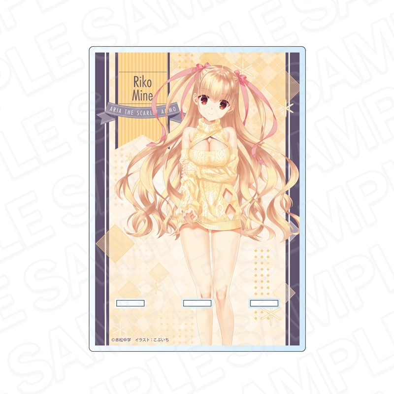 予約受付3/27まで】緋弾のアリア ホログラムデカアクリルスタンド ネモ