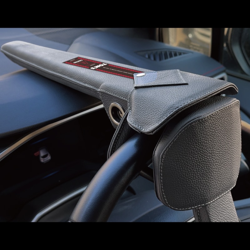 ポイント5倍／ステアリングロック