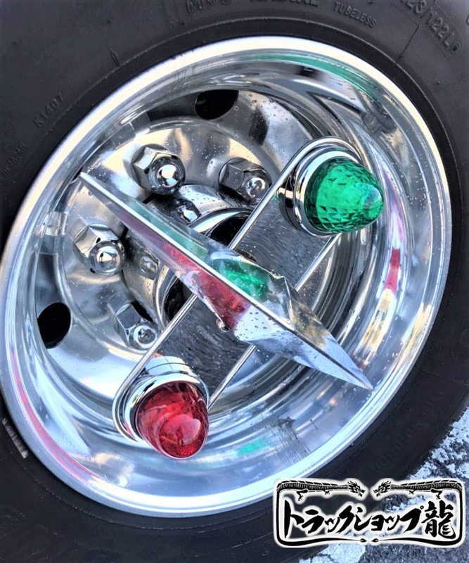 オリジナル 鏡面ステンレス 【19.5インチ】 一文字型 ホイール