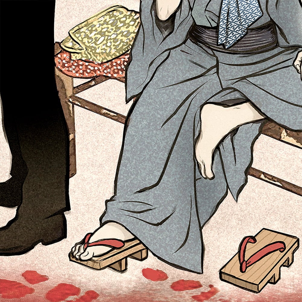 ゲゲゲ浮世絵「暁の友」｜映画『鬼太郎誕生 ゲゲゲの謎』コラボ