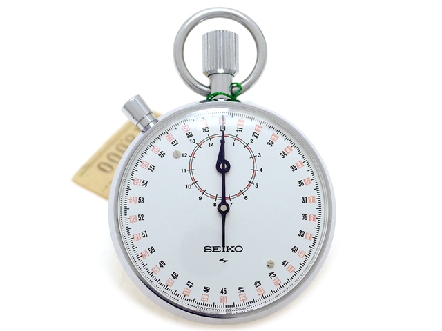 セイコー ストップウォッチ 15分積算計 88-5021 手巻 OH済 昭和52年製