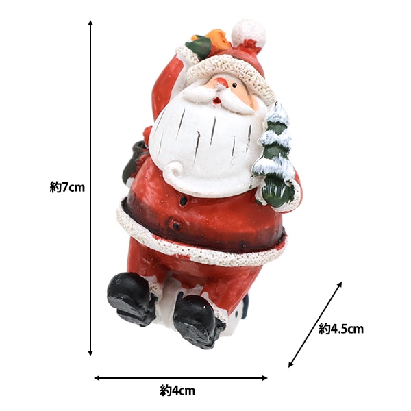 クリスマス雑貨 『オブジェ ミニサンタクロースA CMG-24043A』 生活