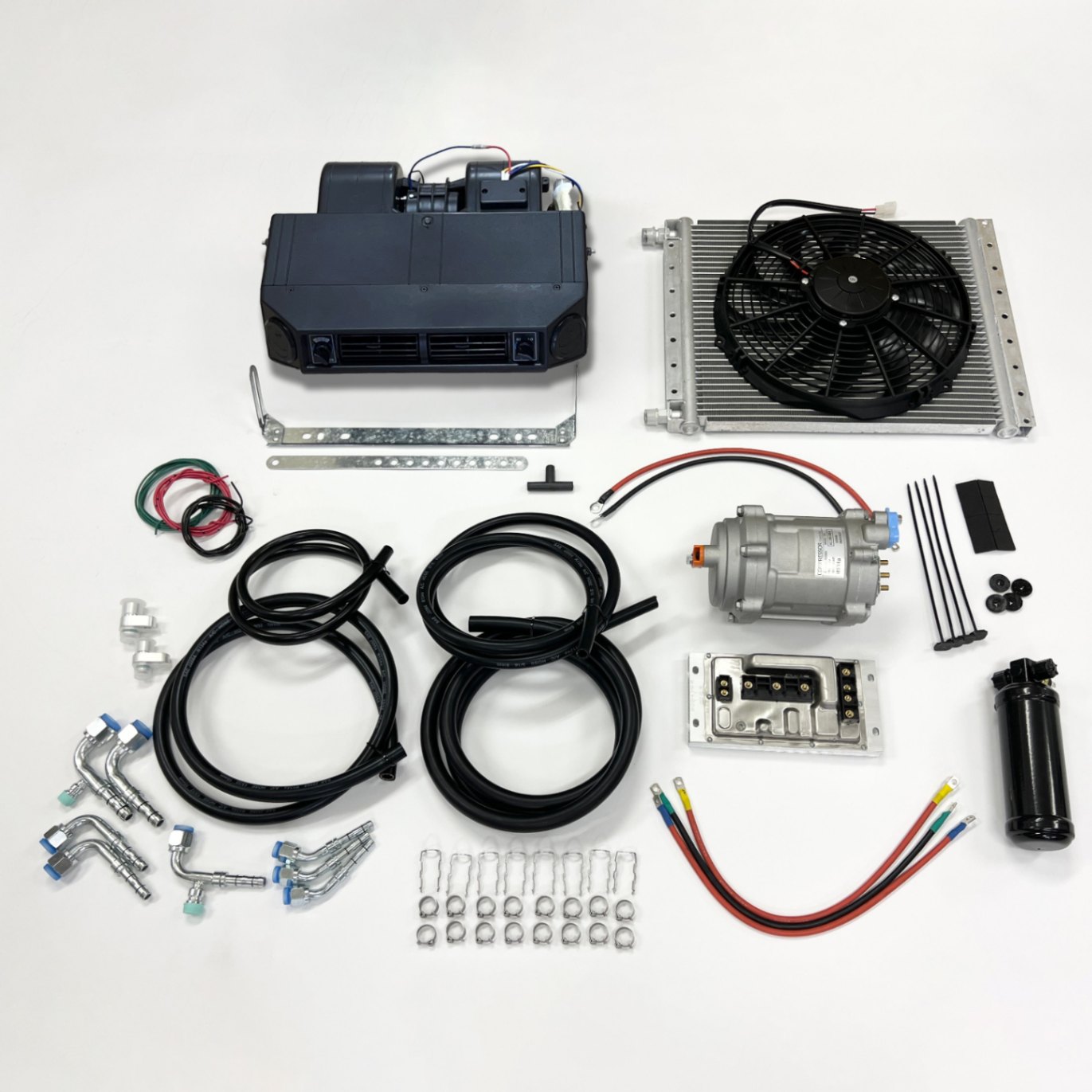 エアコン 工事 汎用 車 電動 エアコンチャージキット