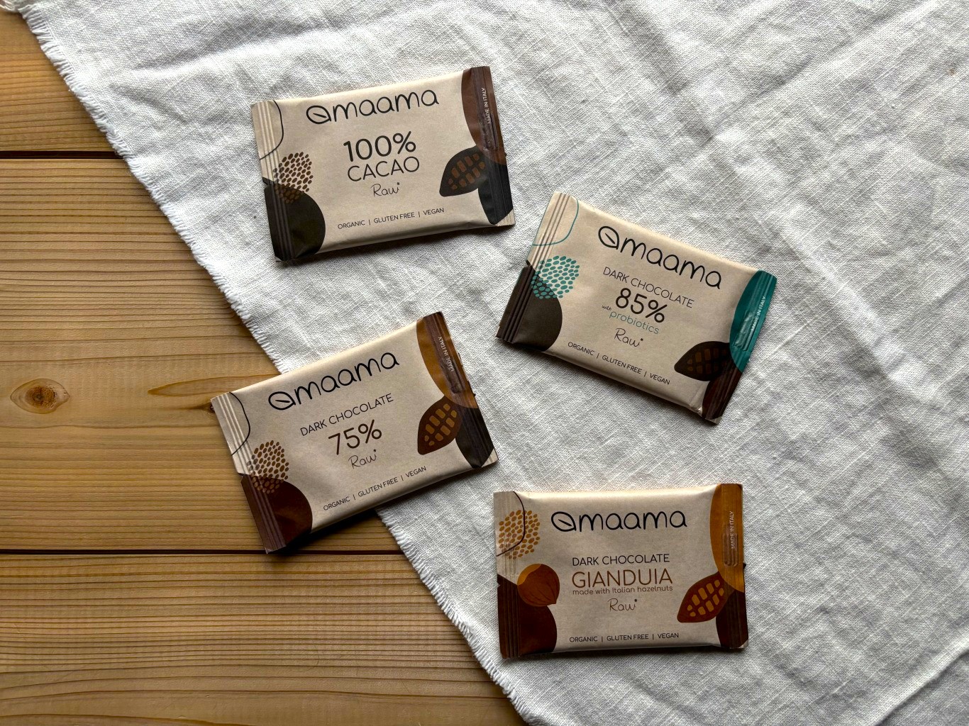 オーガニックローチョコレート75%[マーマ]〈冬季限定〉｜ミトク公式