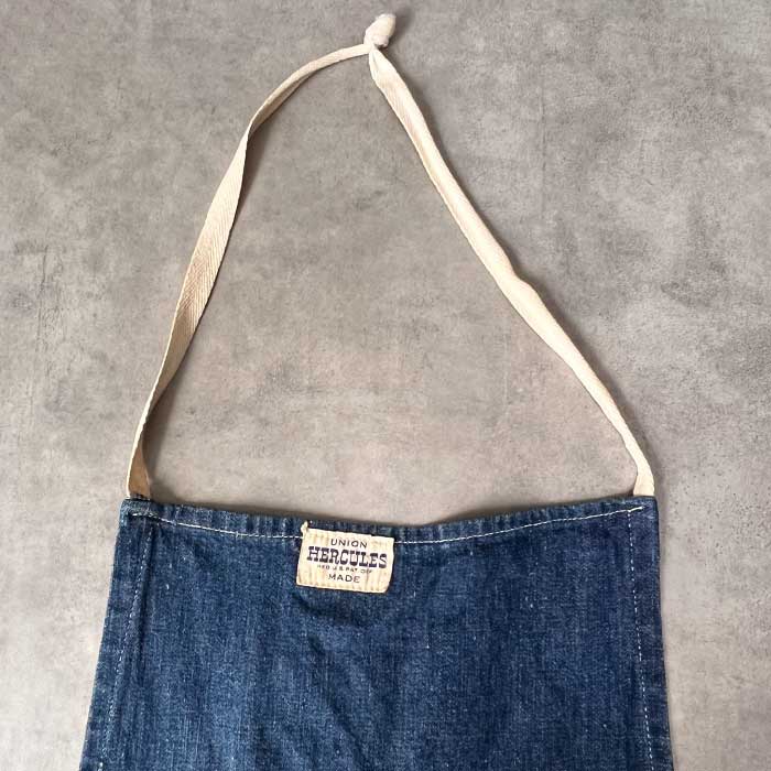 VINTAGE 50'S HERCULES DENIM APRON ヴィンテージ 50年代 ヘラクレス
