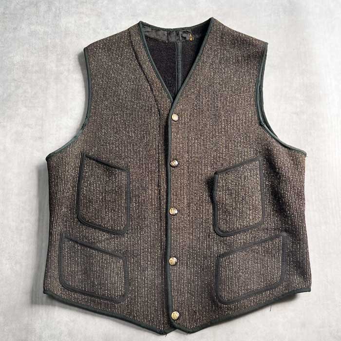 VINTAGE 30'S BROWN'S BEACH VEST ヴィンテージ 30年代 ブラウンズ