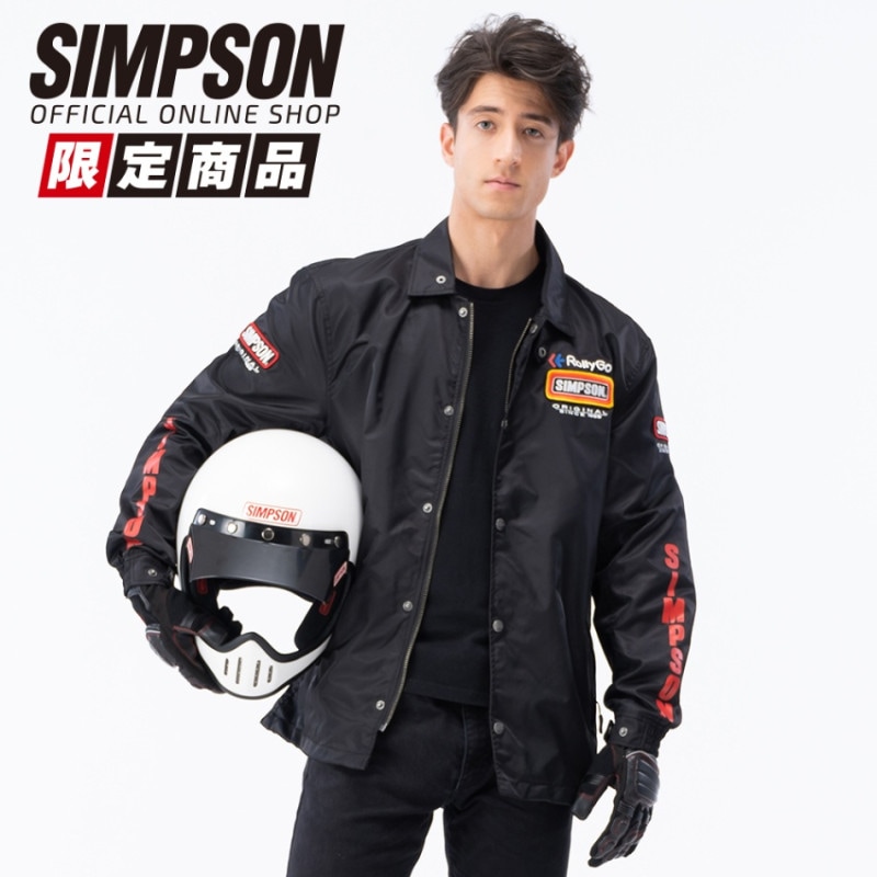 SIMPSON NSM-2204 ライダース メッシュジャケット 春夏モデル