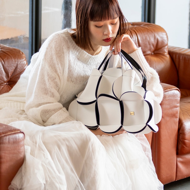 RAPTURE ネイプルズ ザ・ペア -フラワー2ウェイトートバッグ-TT366- BAG