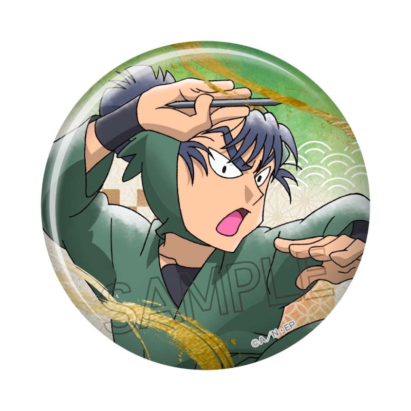 忍たま乱太郎 箔押し缶バッジ 食満留三郎 | 忍たま乱太郎 | ツインクル