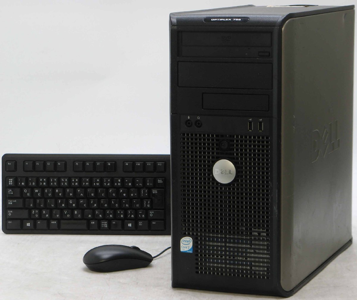 B5-7263/DELL Optiplex 755-E6750MT Core2Duo Windows XP 中古
