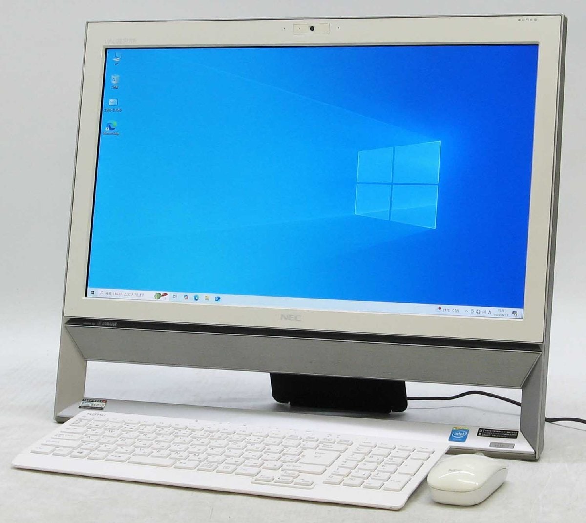 B5-9105/NEC VALUESTAR PC-VS370SSW-J Webカメラ SSD 21.5インチ 液晶