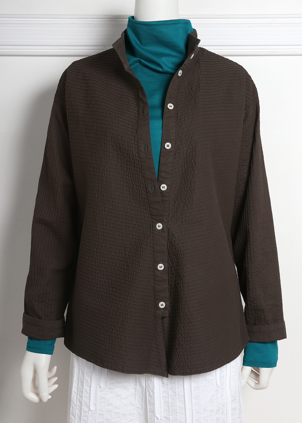 Online限定カラー】斜めピンタックブラウス【BASIC】 | ITEM