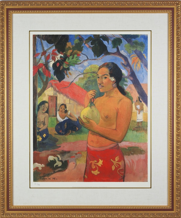 ポール・ゴーギャン 「果実を持つ女」 | | アトリエ・ブランカ