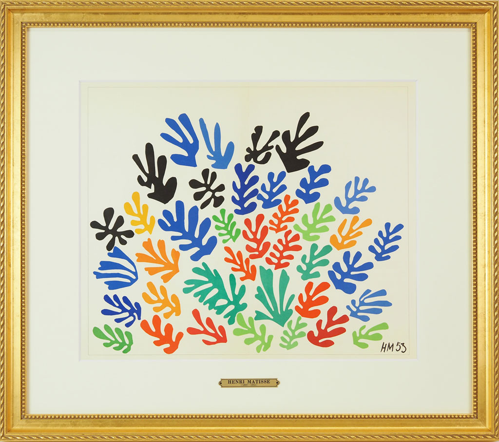 アンリ・マティス 「花束（見開き）」 | | アトリエ・ブランカ
