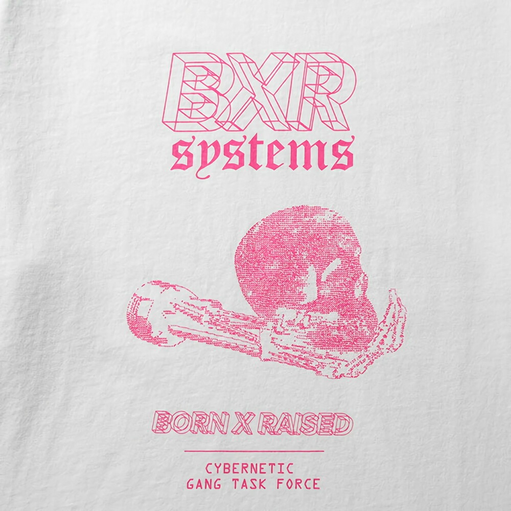 BORN X RAISED ボーンアンドレイズド BORN X RAISED CYBERNETICS TEE