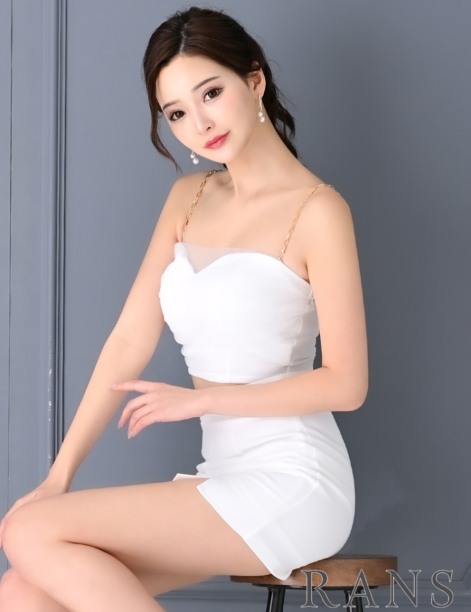 Mのみ即納][instock]【RANS】ミニ/ドレス/タイト/セットアップ