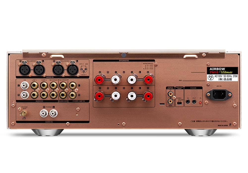 AIRBOW - PM10 Ultimate（プリメインアンプ） | アンプ,プリメイン