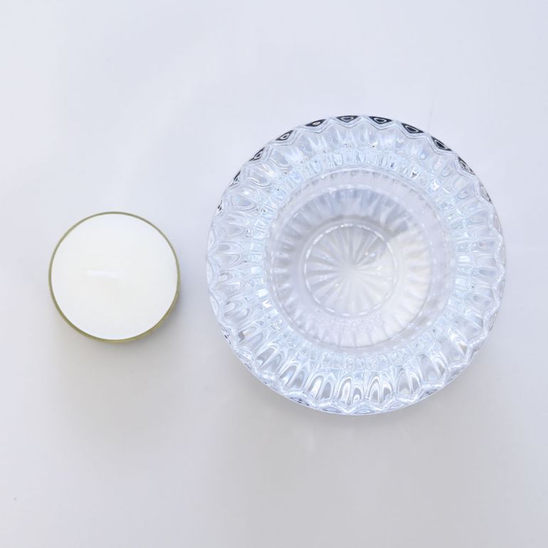 バカラ Baccarat キャンドルホルダー ミルニュイ MILLE NUITS クリア