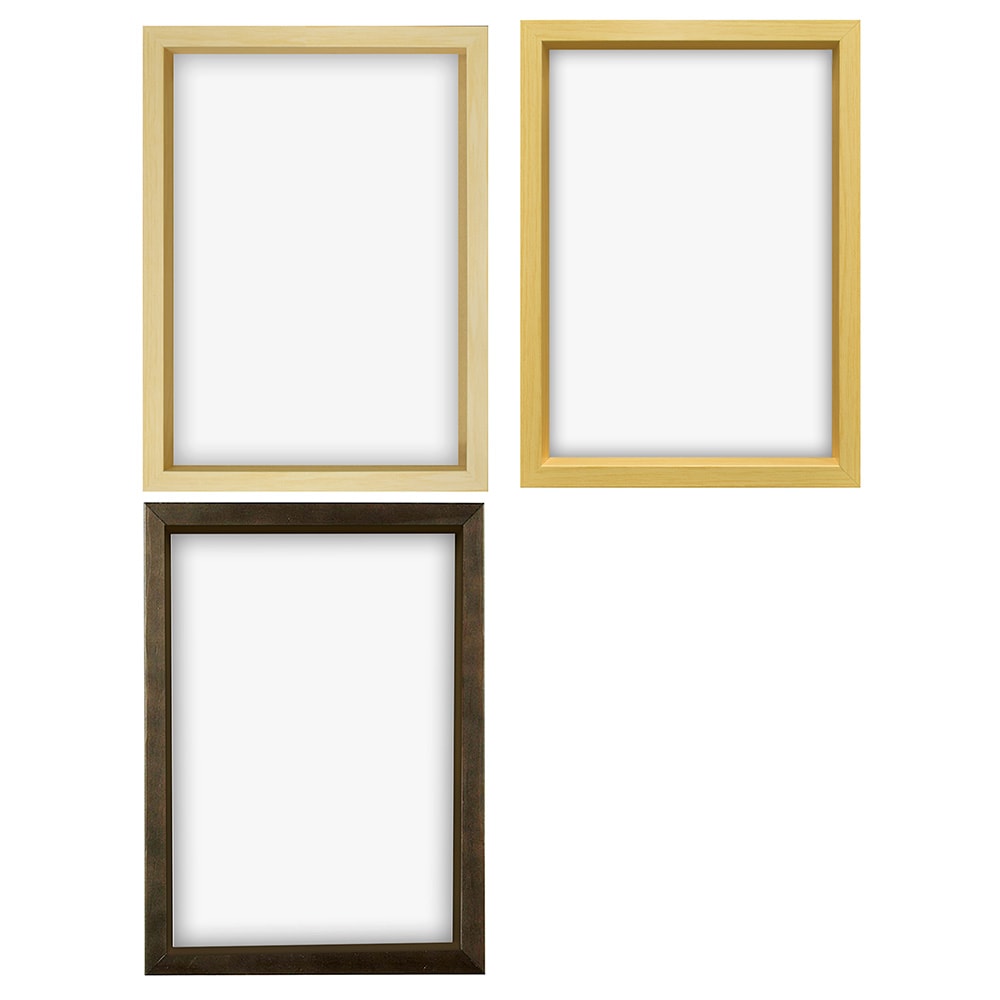 B4 木製額縁/ワンスフレーム B4サイズ（257×364mm） | フレーム(額縁