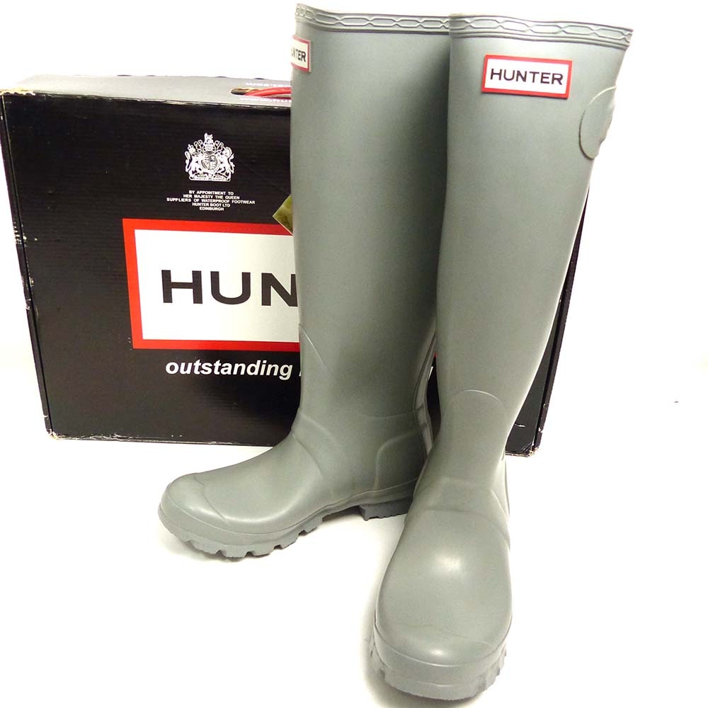 未使用】HUNTER ハンター トール レインブーツ / ロング オーベルジン