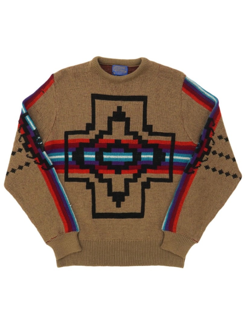 70's PENDLETON HIGH GRADE WESTERN WEAR ネイティブ柄 ウールニット