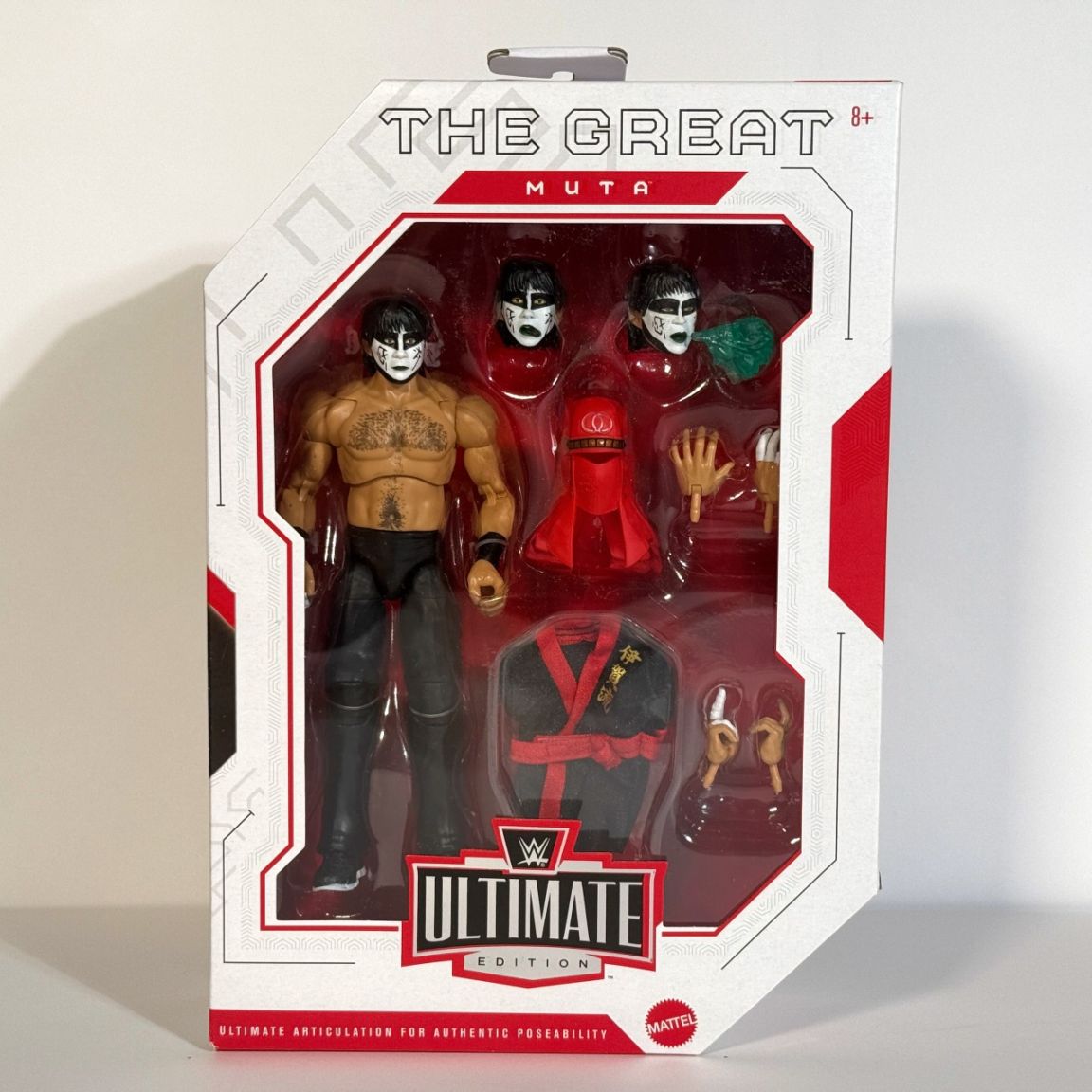 WWEマテル グレート ムタ アルテメットエディション レアカラー黒 WCW