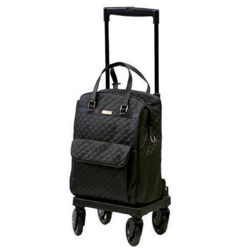 メロディ スムーズ キルティングBK ｜ シルバーカー・歩行器,シルバー