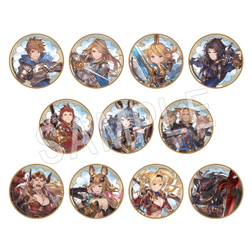 グランブルーファンタジー ヴァーサス トレーディング缶バッジ | か行