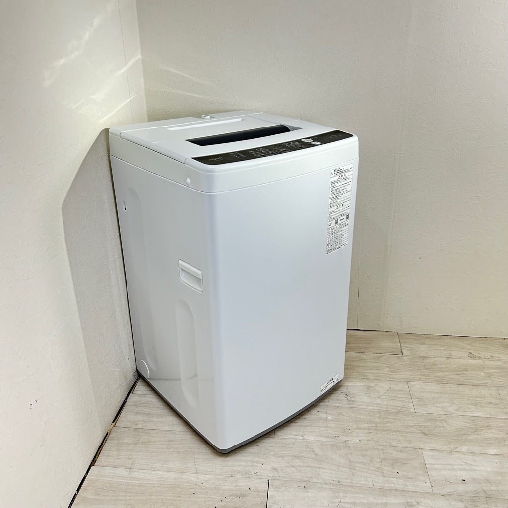中古 洗濯機 ハイアールアクア 6.0kg 槽洗浄機能 AQW-KS6N 2023年製 6
