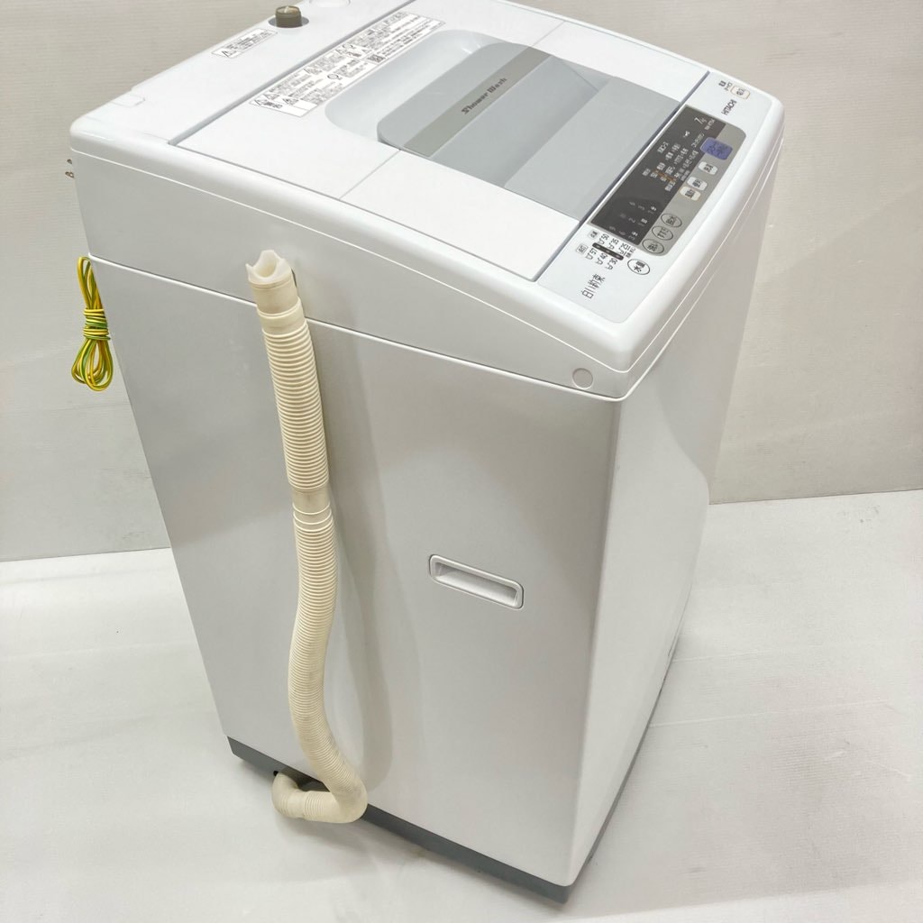中古 高年式 全自動洗濯機 送風乾燥 7.0kg 白い約束 日立 アホワイト