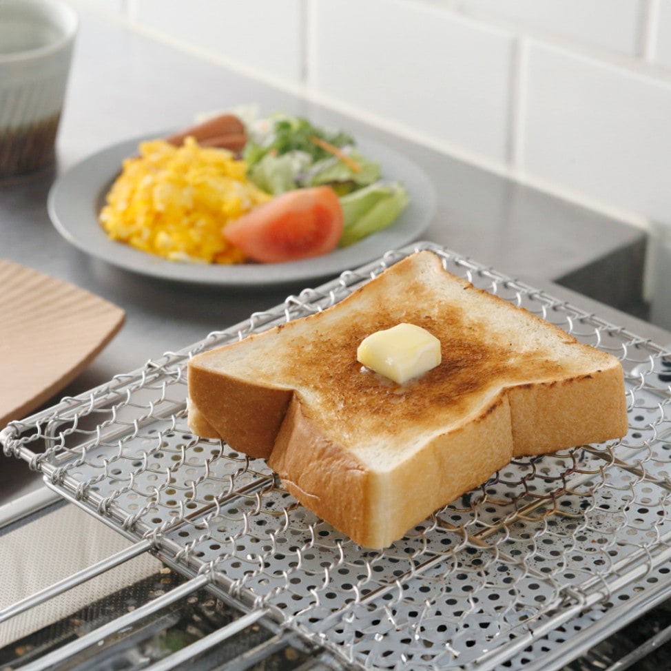 手付きセラミック付き焼き網 （金網つじ） | キッチンツール | cotogoto