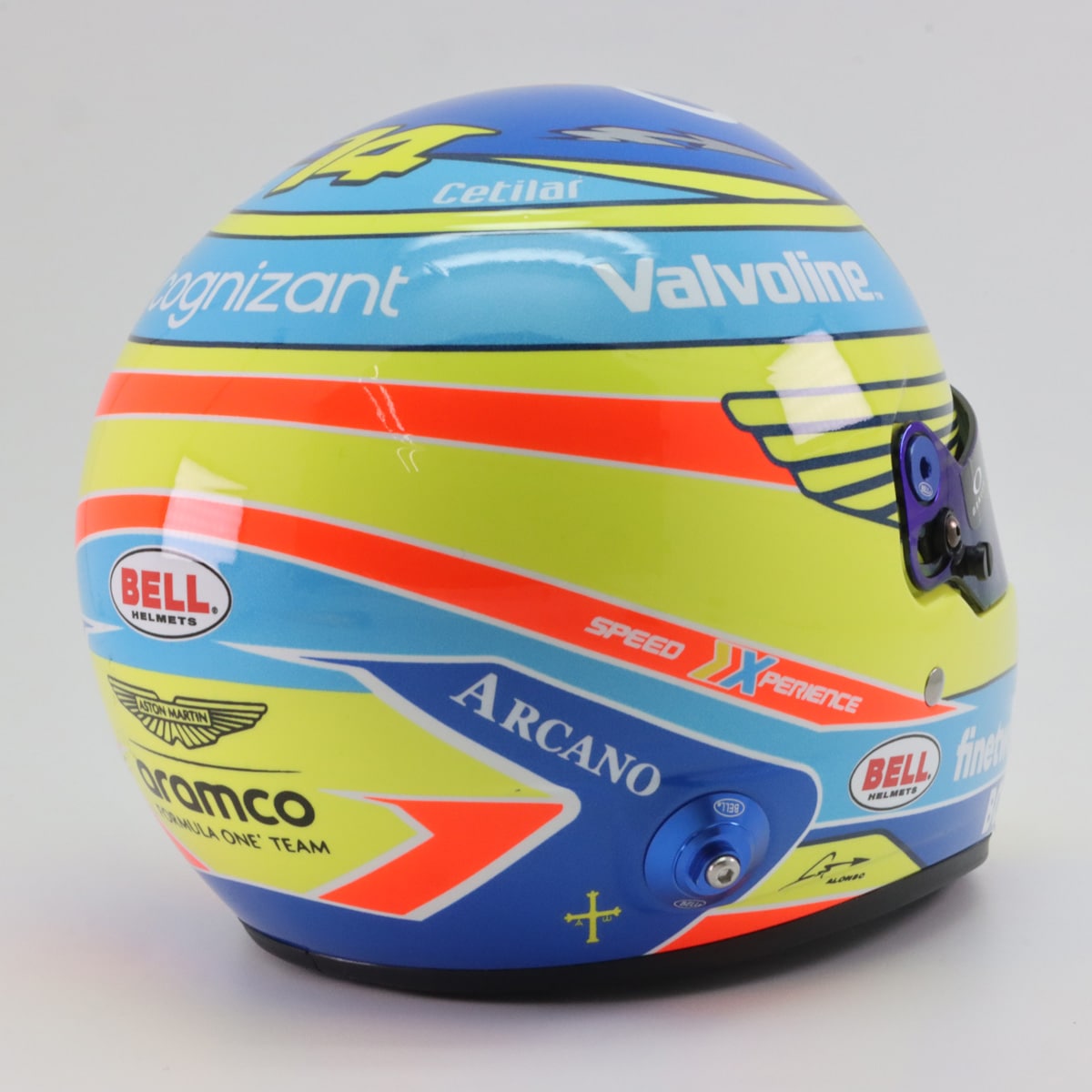 BELL 1/2スケール レプリカヘルメット アストンマーティン アラムコ F1