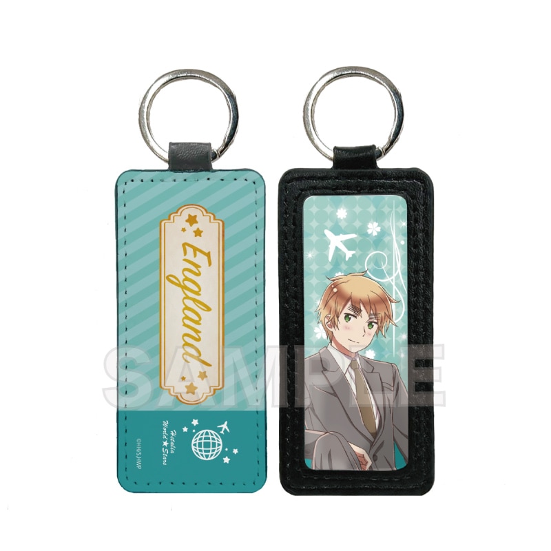 ヘタリアWorld☆Stars』レザーキーホルダー 05 イギリス | 人気アニメ
