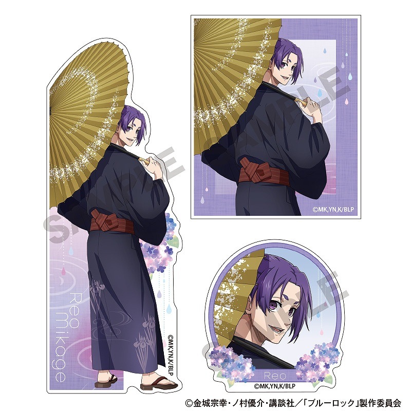 ブルーロック ステッカーセット＿御影 玲王/五月雨