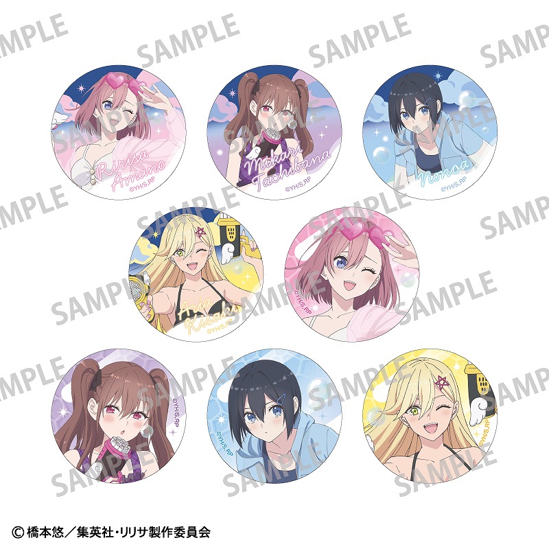 TVアニメ『2.5次元の誘惑』 【BOX】トレーディング缶バッジ＿水着