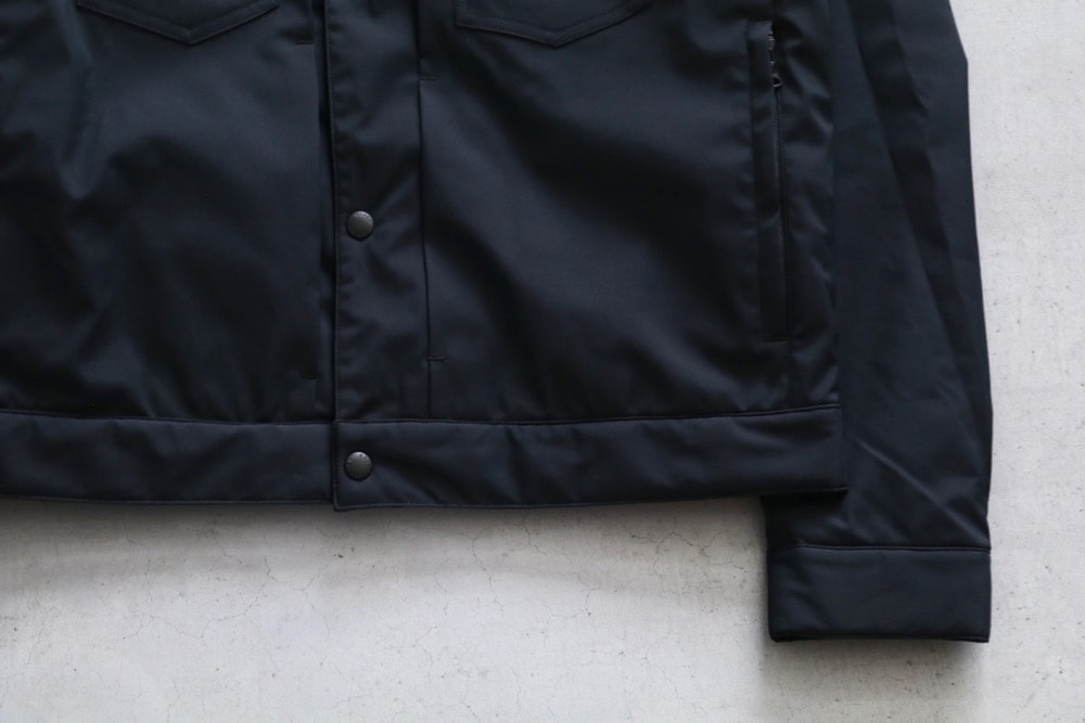 タグ付き Heve ヘイヴ サテン ワイド ブラック バニラ 36 中古・古着通販】HAVEN (ヘイブン) ゴアテックスジャケット ブラック