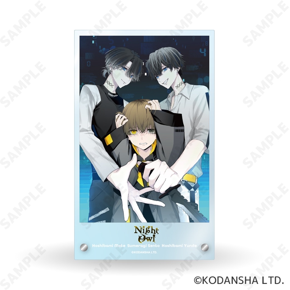 予約販売】 ハンドレッドノート アクリルパネル 4.ナイトアウル