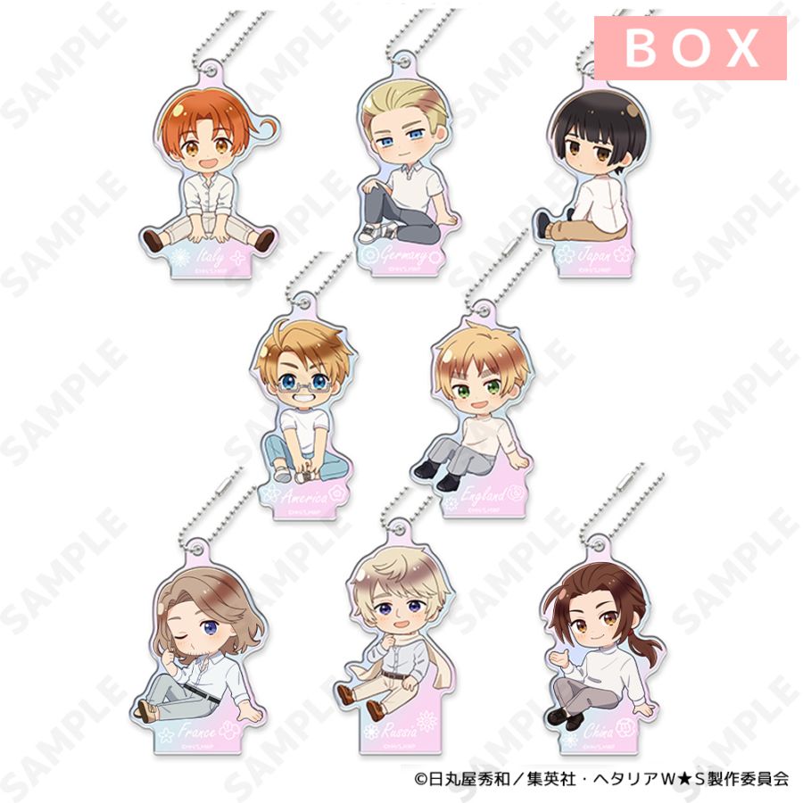 予約販売】ヘタリアWorld☆Stars アクリルキーホルダー 11.プロイセン