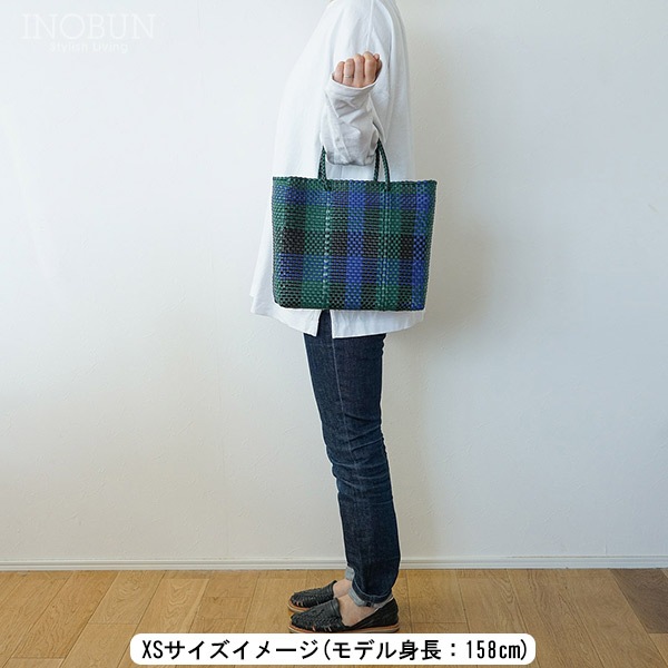 メルカド バッグ レトラ XSサイズ 花柄 シルバー・ホワイト ROMBO