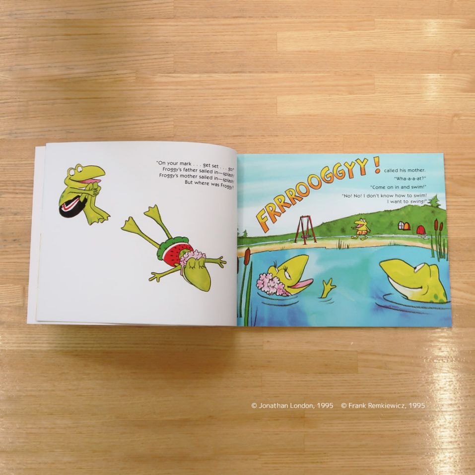 Froggy Learns to Swim ペーパーバック版 | 年齢でさがす,3～4歳