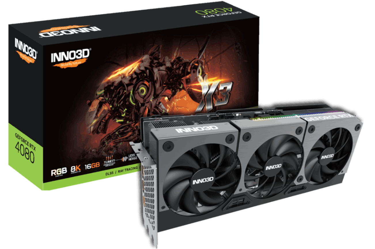 INNO3D GeForce RTX 4080 X3 | 3スロット グラボ | ELSA ONLINE