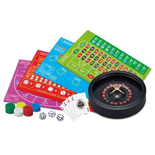ファミリーカジノ5ゲームセット【ルーレット・バカラ・ビック