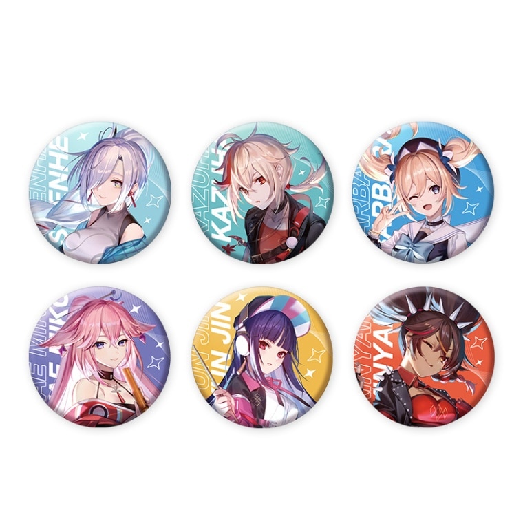 2022オンラインコンサートシリーズ 缶バッジ 原神 2022オンライン